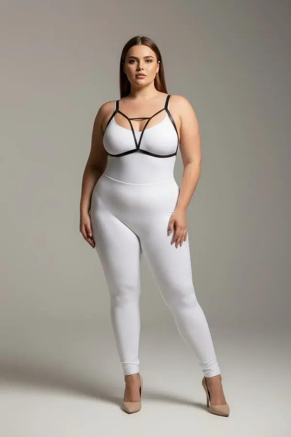 Strappy Body Harness with Adjustable Straps