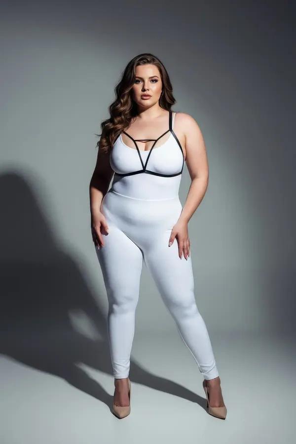 Strappy Body Harness with Adjustable Straps