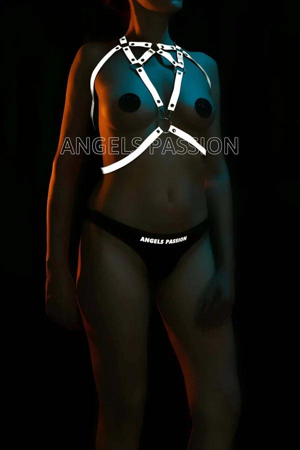 Reflective Body Harness with Adjustable Straps & O-Rings