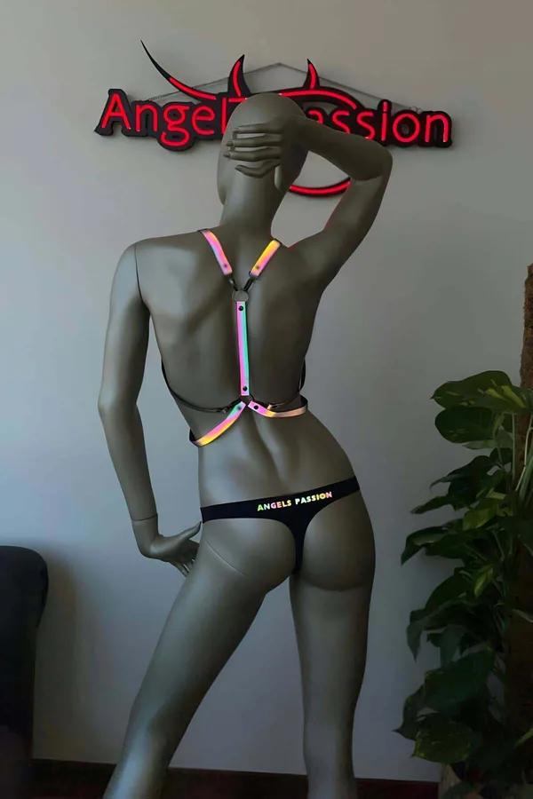 Rainbow Reflective Body Harness