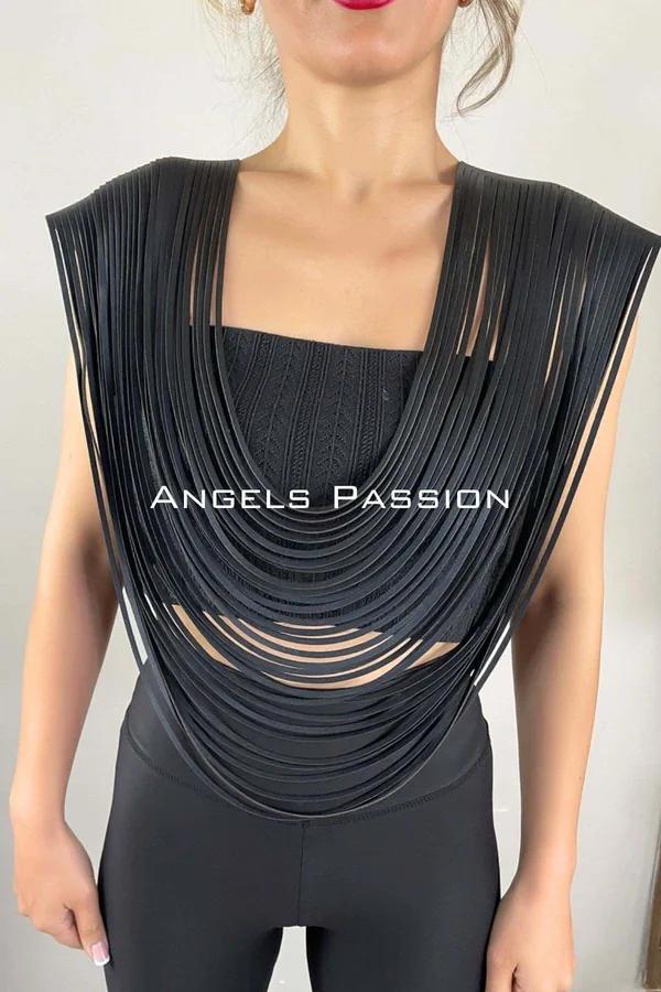 Layered Fringe Shoulder Harness