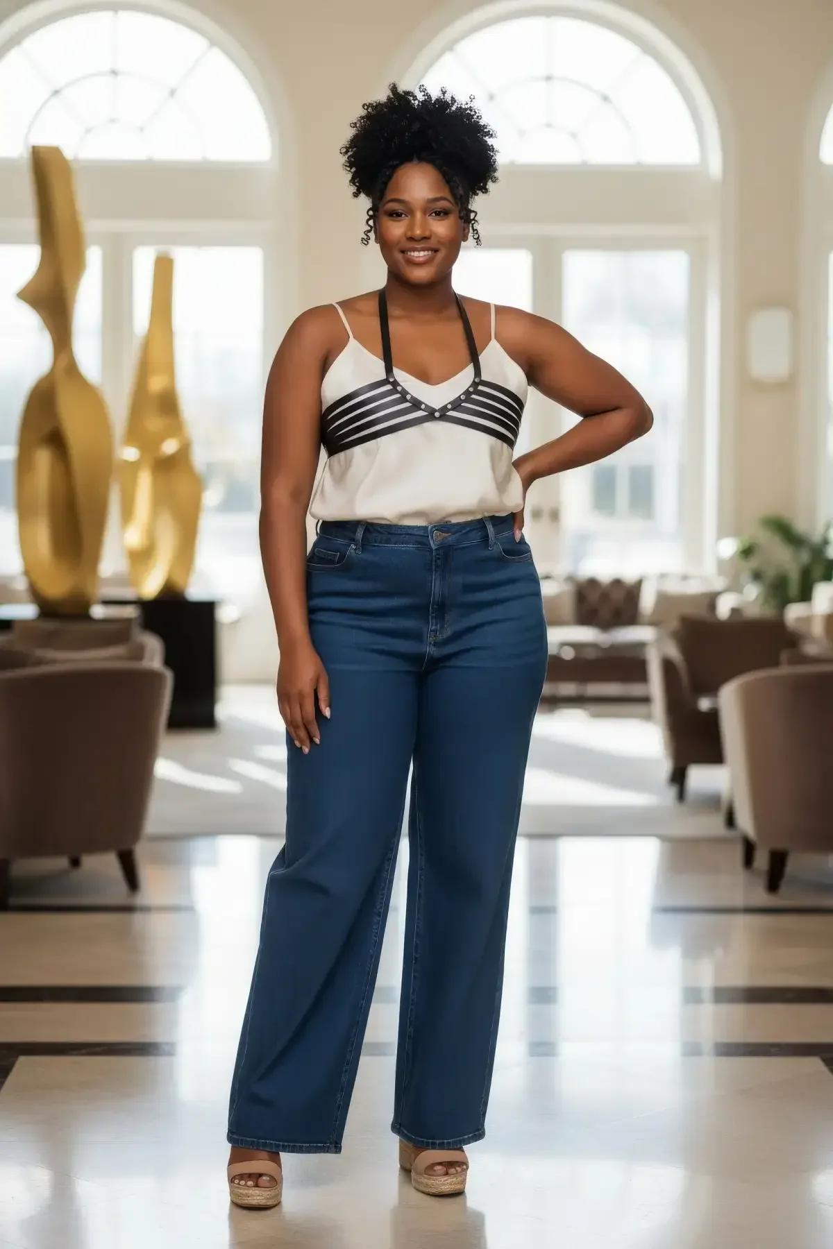 Multi-Strap Faux Leather Underbust Harness