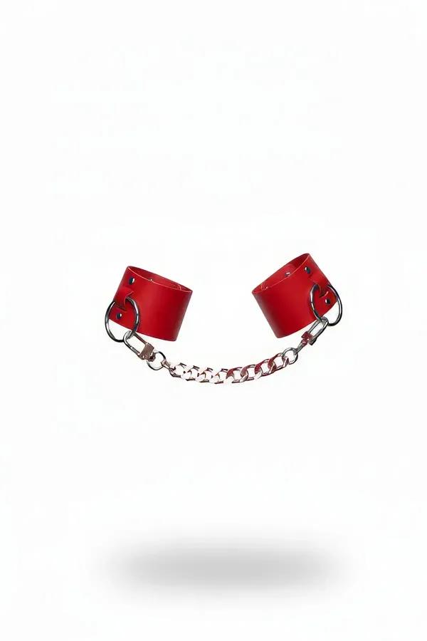 Linked Wrist Cuffs with Detachable Chain