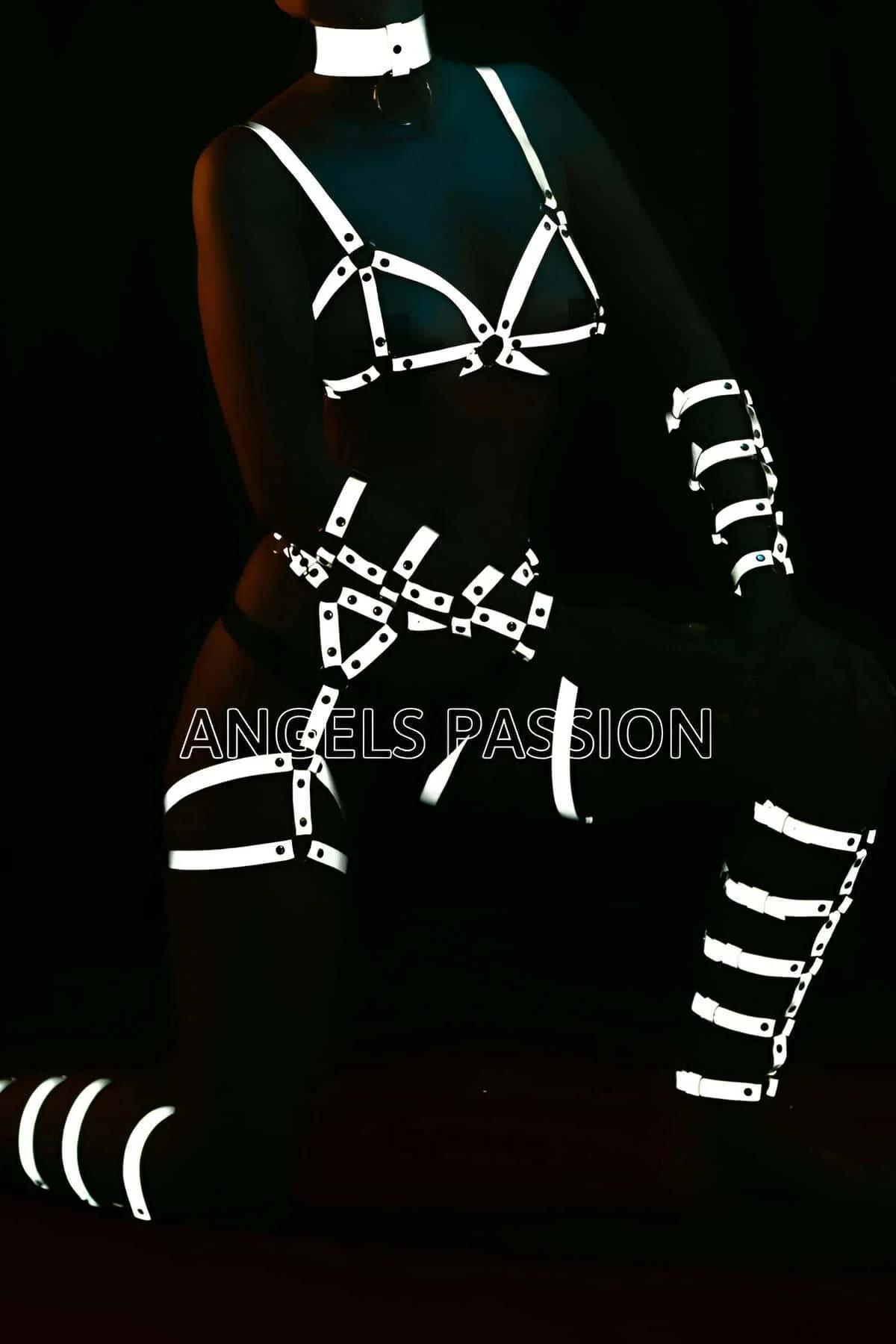 Reflective Full Body Harness with O-Ring