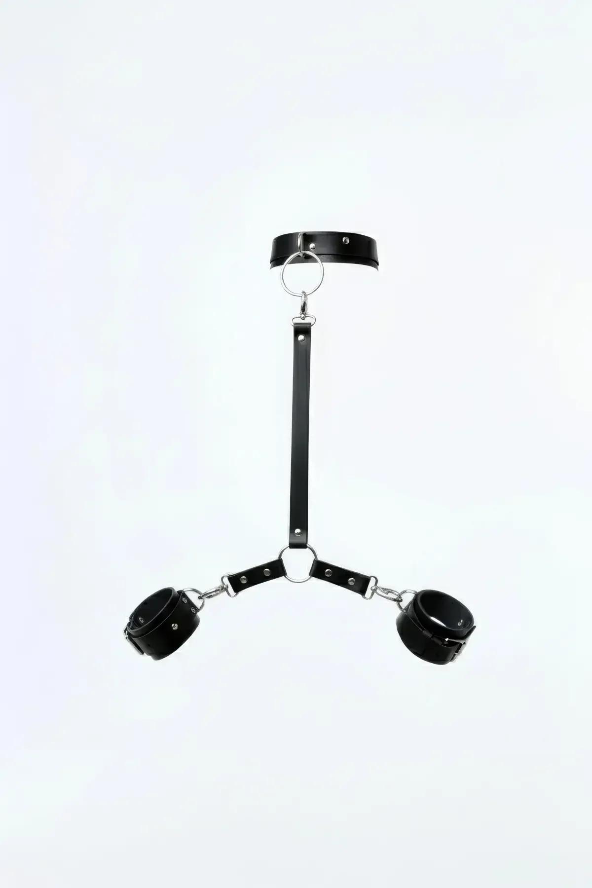 Tri-Point Harness with Neck Collar and Wrist Cuffs