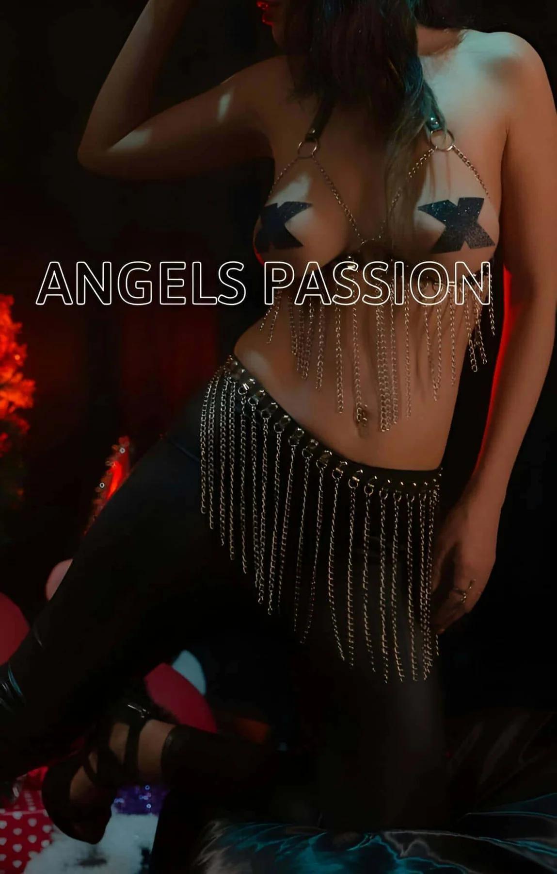Faux Leather Bra Harness & Chain Fringe Skirt Set
