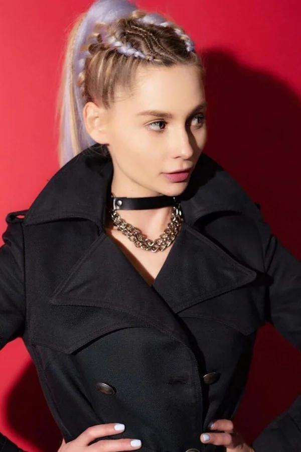 Chunky Chain Faux Leather Choker Necklace