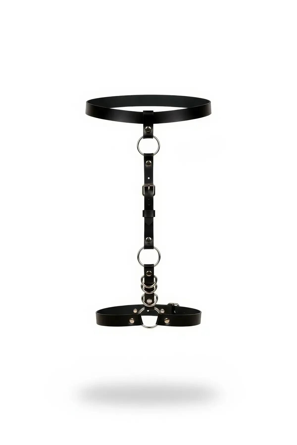 O-Ring Choker & Adjustable Vertical Torso Harness