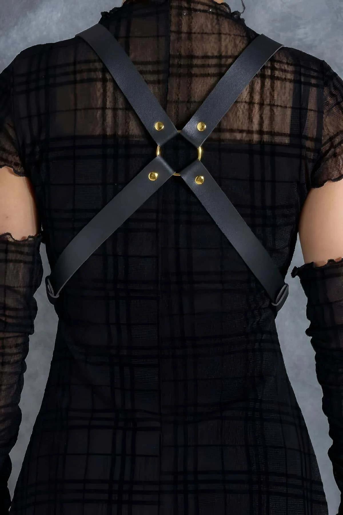 Body Harness with Interlocking O-Rings & Waist Belt