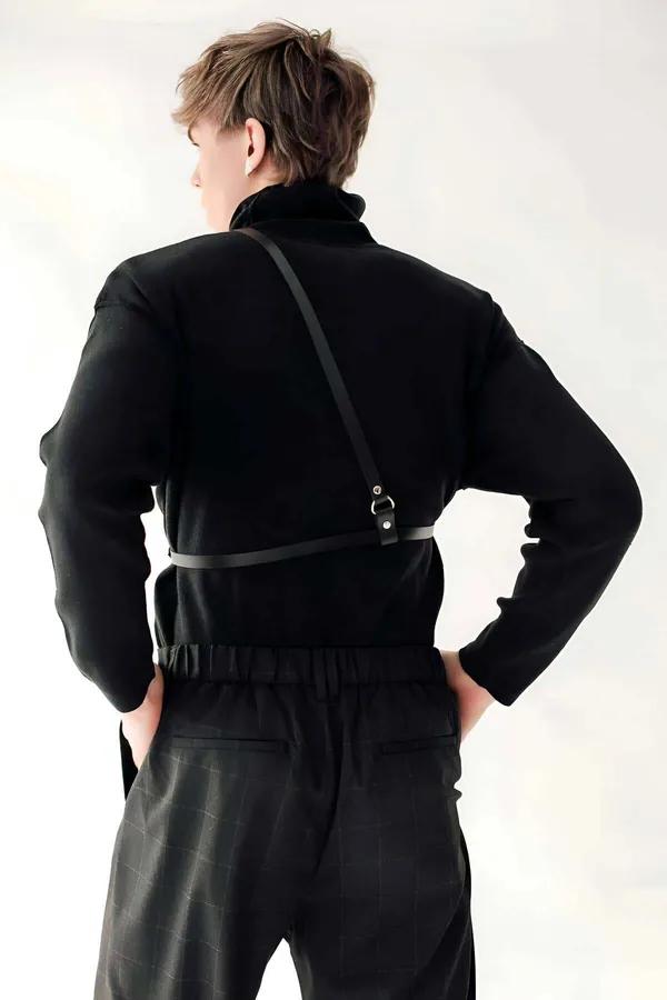 Adjustable O-Ring Body Harness with Strap