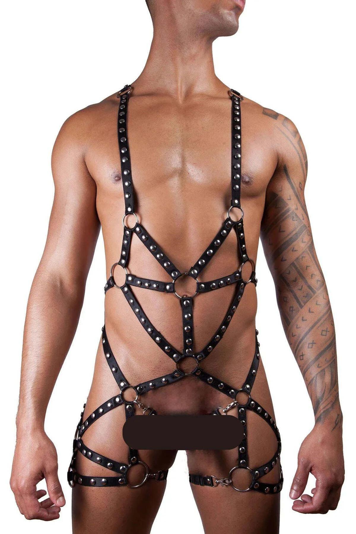 Studded Full Body Harness with O-Rings