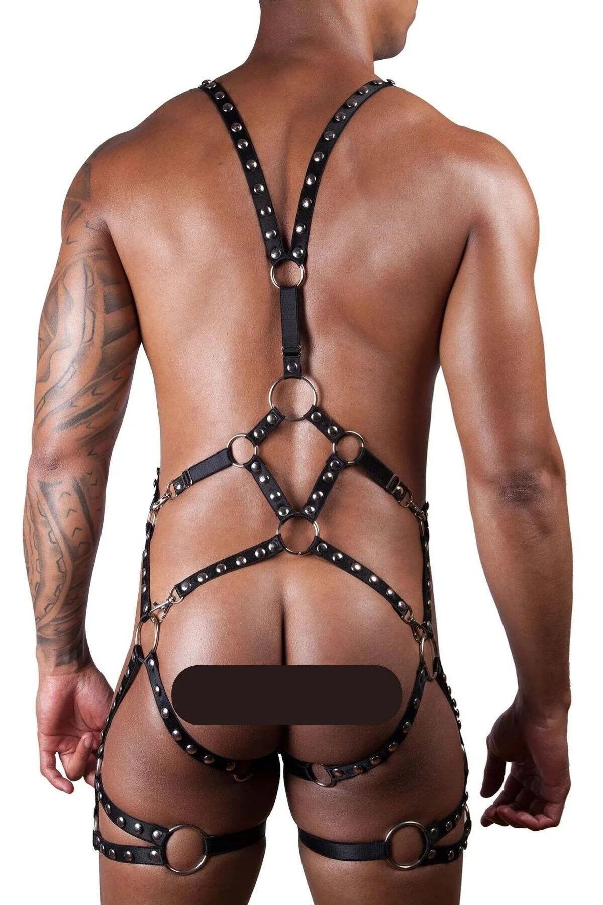 Studded Full Body Harness with O-Rings