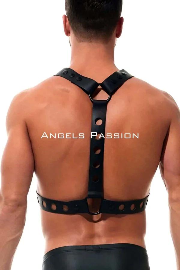 X-Strap Harness with Eyelet Details