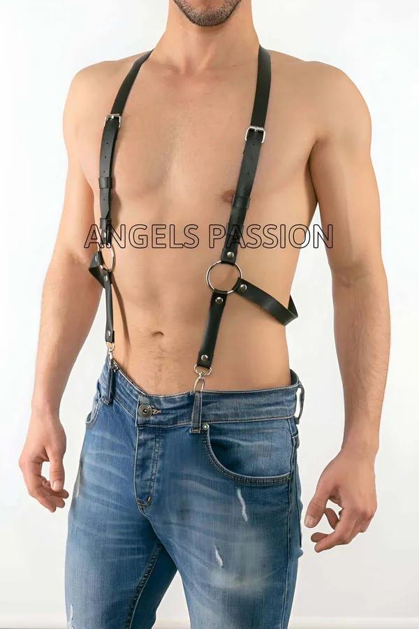 Adjustable O-Ring Body Harness with Straps