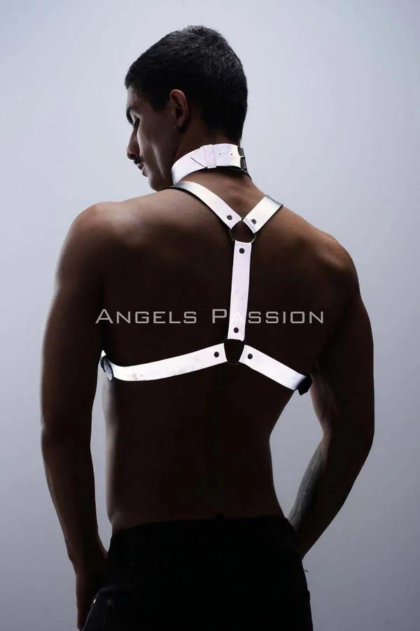 Reflective Body Harness & Choker Set