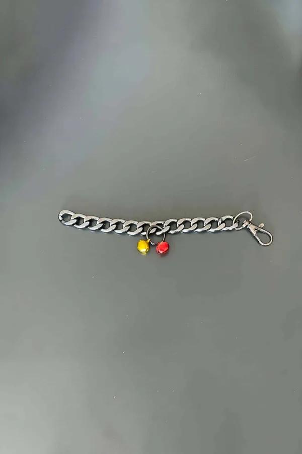 Chunky Curb Chain Choker with Mini Bells